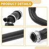 Mercedes Benz S211 W211 E350 2006-2009 2 x Rubber Radiator Hose