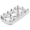 Harley Electra Glide Softail Chrome MX Style Large Brake Pedal Pad Cover