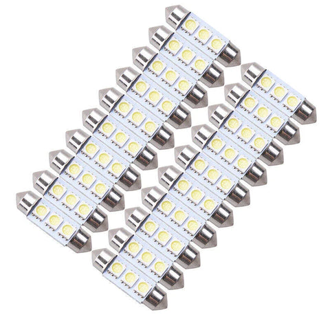 Various Models 12V 36MM 3 x LED 5050 SMD Festoon Dome Car Light Bulbs