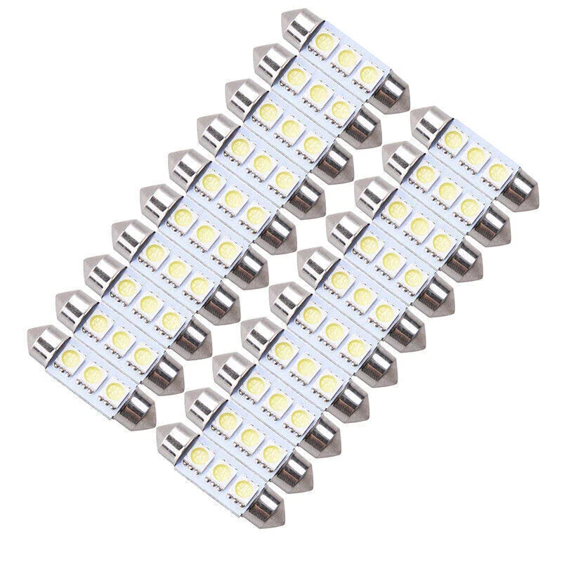 Various Models 12V 36MM 3 x LED 5050 SMD Festoon Dome Car Light Bulbs