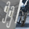CG125 8cm Silver Tone Motorcycle Brake Pedal Return Springs