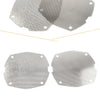Harley Dresser FLH / T Electra Glide Chrome Front Fairing Mesh Speaker Grilles