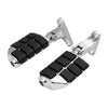 Harley Touring Street Glide Chrome Rear Footpeg Pair (1993-2025)