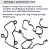 Chrysler Dodge 3.6L V6 Timing Cover Gasket Set (2011-2021)