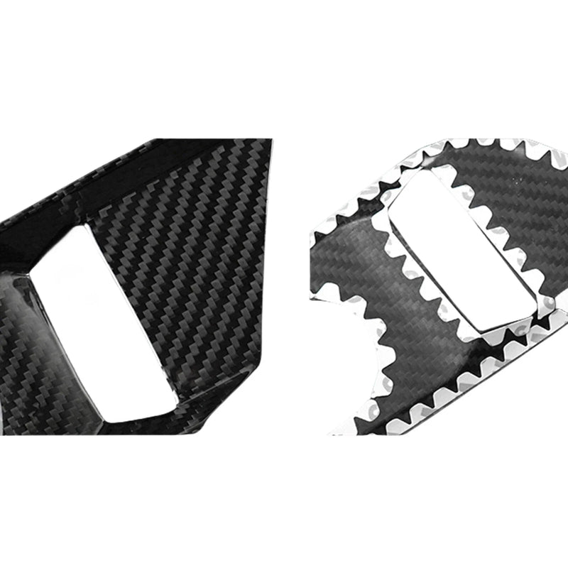 Corvette C8 (2020-2024) Black Carbon Fiber Multimedia Button Panel Cover