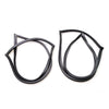 Nissan Bluebird Datsun 510 1600 Sedan 1967-1973 Rear Side Window Weatherstrip