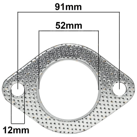 Datsun 260C 230 330 6cyl L26 2.6L Exhaust Pipe Flange Gasket (1973-1978)