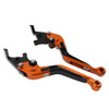 BMW C650GT, C600 SPORT CNC Orange Extendable Brake Clutch Levers (2011-2017)