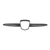 Fiat 500 Abarth 2012-2019 100% Gloss Carbon Fiber Front Emblem Cover Trim
