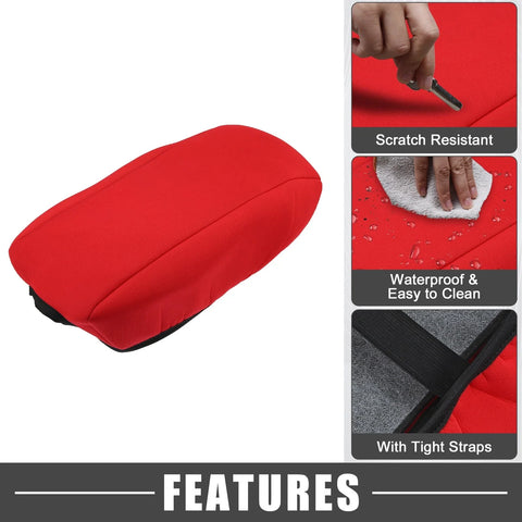 Dodge Durango Car Center Console Pad Armrest Seat Box Cover (2011-2020)