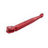 Motorcycle Universal Side Stand Support Red Aluminum Adjustable Kickstand Foot