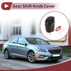 Hyundai Sonata 2011-2014 - Pebbled Black Red Car Gear Shift Knob Cover