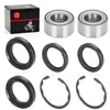 Kawasaki Bayou 300 KLF300 4X4 1989-2005 Front Wheel Bearing Seal Circlip Kit