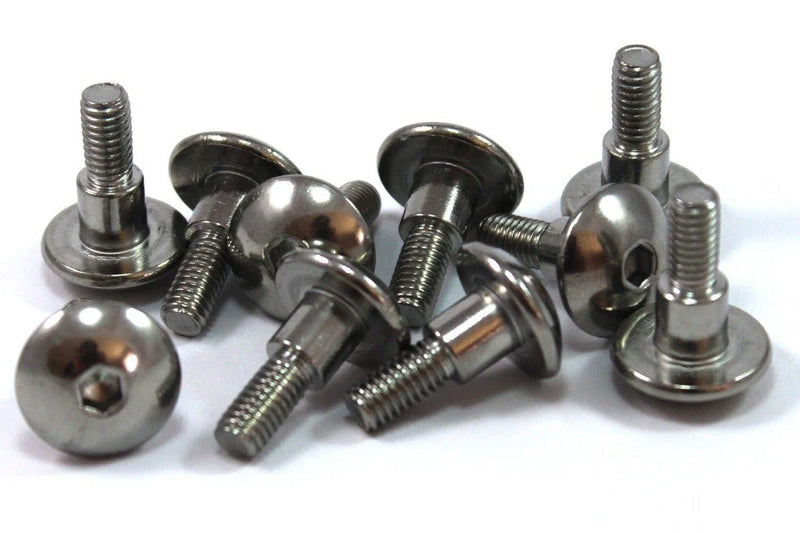 Yamaha Thunderace Tornillos 10x Inoxidable m6x20mm 8mm Hombro (1996–1999)
