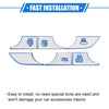 Honda CR-V (2023) Blue 6 Pcs AC Panel Switch Button Cover Trim