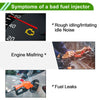 Porsche 718 Boxster S 2.5L Black 1 Pc Fuel Injector (2017-2019)