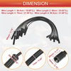 Ford F-150 F-250 F-350 Super Duty 8 x Spark Plug Wire Ignition Coil Cables