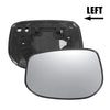 Honda Fit Jazz Left Side White Mirror Glass w/ Back Non-heated (2009-2013)