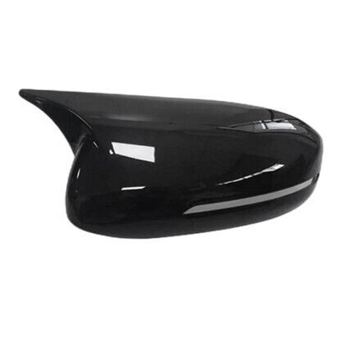 Kia Optima K5 Black OX Horn Rear View Mirror Cover Caps (2011-2015)