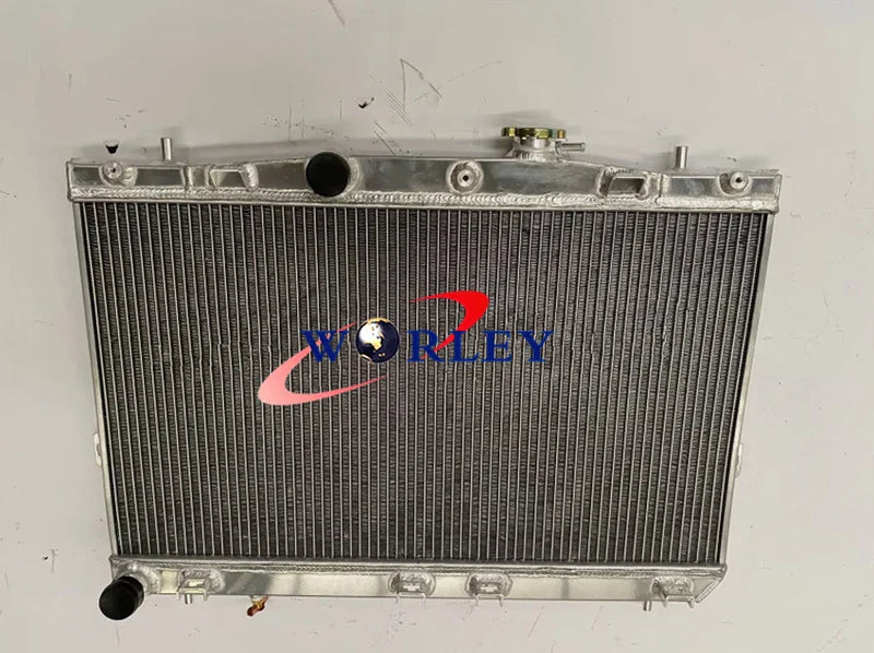 Hyundai Elantra Tiburon L4 V6 2.0L 2.7L Aluminum Radiator (2001-2008)