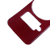 Ford Mustang Red Carbon Fiber Headlight Switch Trim (2005-2009)