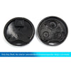 SMART Fortwo & Mercedes-Benz 3 Button Black Key Fob Shell Case