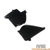 Honda CRF230F Black Motorcycle ABS Plastic Battery Box Side Covers (15-19)