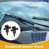 Kia Ceed, Rio Windshield Washer Nozzles  Black (2011-2018)