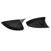 Audi A3 Gloss Black Side Rearview Mirror Cover Caps (2014-2020)