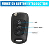 Rondo, Sportage, Soul, Rio Kia Key Shell Case S161C (2006-2019)