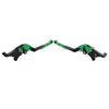 Yamaha YZF R1 (2009-2014) Green CNC Extendable Brake Clutch Levers