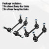 Jeep Grand Cherokee 4 x Front Rear Sway Bar Links (2005-2010)