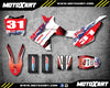 Honda CRF 110 (2013-2018) - Aussie Pride Style Custom Graphics Full Kit