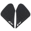 Yamaha YZF-R3 Black Gas Tank Pad Traction Decal (2014-2023)