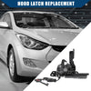 Hyundai Elantra 2016-2018 Durable Metal Black Hood Lock Latch