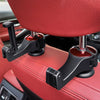 Vehicle Seat Back Hanger Bag Purse Holder Red Car Headrest Hooks