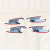 Mercedes Benz ML GL GLE GLK Class 4 x Chrome Door Handle Bowl Covers