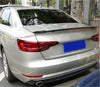 Audi B9 A4 S4 Sedan Highkick Unpainted Rear Spoiler Wing (2017-2024)
