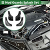 Infiniti G Series Q50 Mud Flaps Splash Guards (2010-2014)