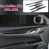 Cadillac XTS 4x Carbon Fiber Inner Door Panel Cover Trim (2013–2018)