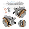 Yamaha Grizzly 550 YFM550 Rear Left/Right Brake Caliper & Pads (2009–2014)