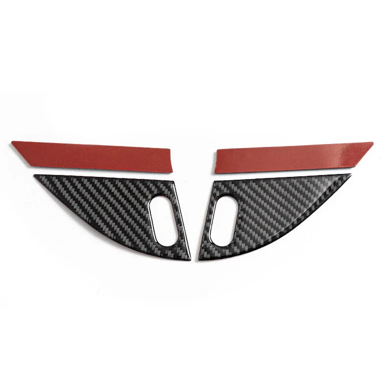 Dodge Charger Carbon Fiber Door Corner Speaker Cover Trim 4 x (2015-2020)