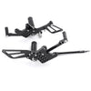 Suzuki GSXR1000 (00-04), GSXR600 / 750 (96-05) Black Rearsets Foot Pegs