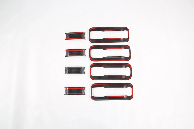 Ford F150 (2015-2019) - Carbon Fiber 8 pcs Door Handle Bowl Cover Trim