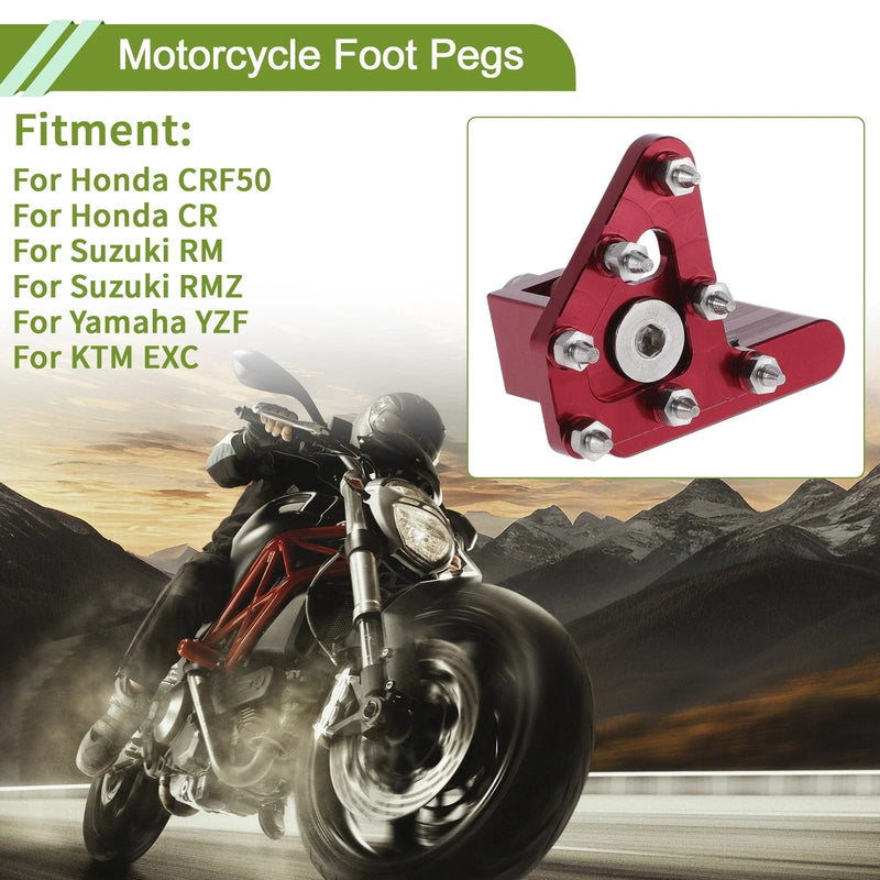 Honda CRF50 Foot Pegs Motorcycle (2004–2013)
