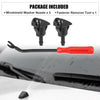 Hyundai Tiburon 3 x Front Windshield Washer Nozzles (2000-2008)