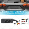 Universal Car 170° 3in1 Reverse Rear View Camera w/ Backup Radar