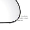 Peugeot 207 308 Right Side White Mirror Glass w/ Back (2006-2014)