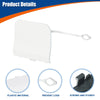 Mercedes-Benz C-Class (2015-2021) - White Rear Tow Hook Cover