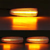 Mitsubishi Lancer EVO X LED Fender Side Marker Turn Signal Light Clear (08-17)